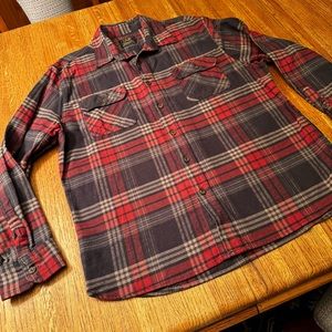 NWOT Men’s heritage flannel button down shirt by Jachs Mfg., size XL